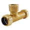 Apollo 3/4 in. Brass Push-To-Connect x Push-To-Connect x Female Pipe Thread Slip Tee Fitting FSBT34SLF - alternate 1